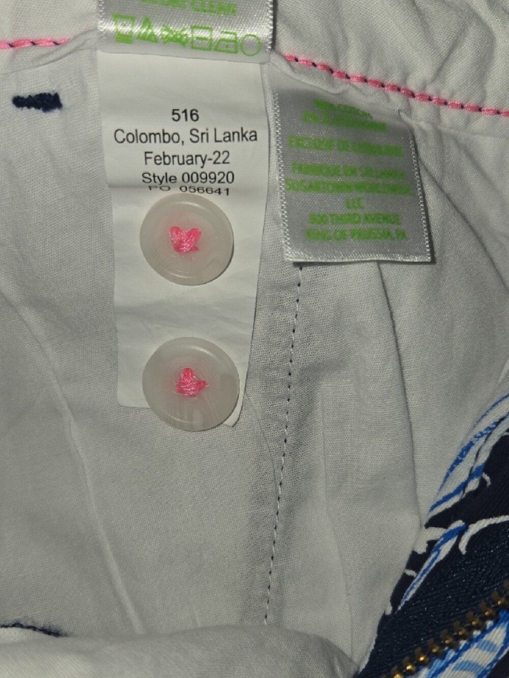 Lilly Pulitzer Men's Beaumont Navy, Light Blue & Pink Sailboat Print Shorts - Picture 5 of 9